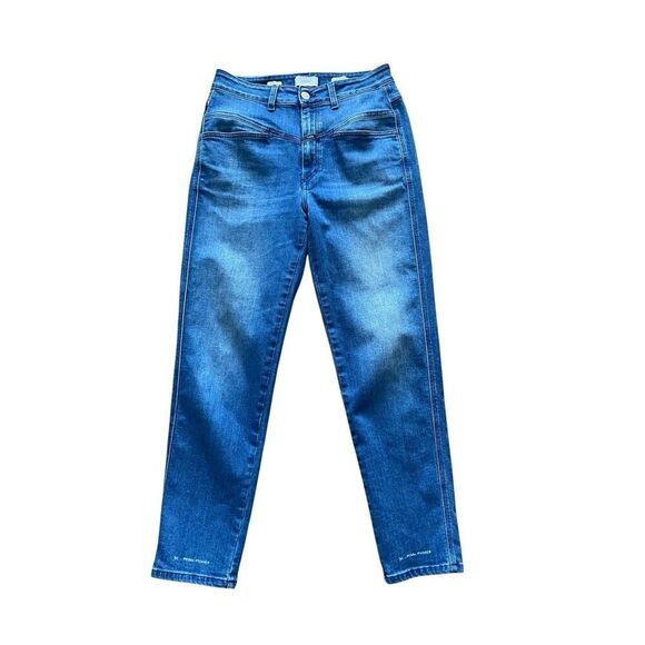 Closed relaxed denim petal pusher blue jeans - Picture 1 of 6